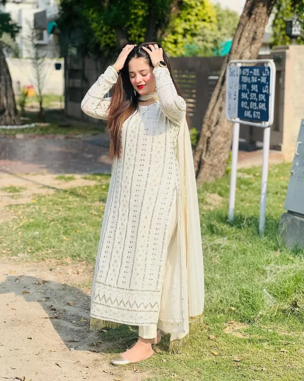 2 Piece Paper Cotton Folic Work suit-175 - Image 2